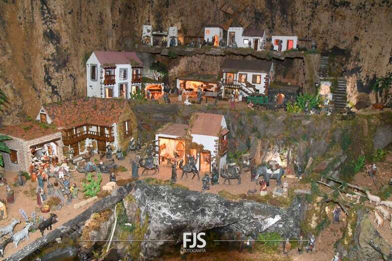 Imagen del nacimiento de este año/Francisco Javier Santana.